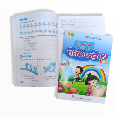 Vở bài tập nâng cao Tiếng Việt lớp 2 tập 1+2 (Kết nối tri thức với cuộc sống)