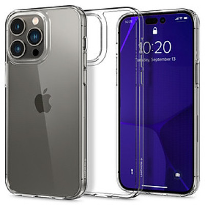 Ốp Lưng Siêu Mỏng Trong Suốt Spigen Dành Cho iPhone 14 PRO MAX / 14 PRO / 14 PLUS / 14 AIRSKIN HYBRID CRYSTAL CLEAR_ Hàng chính hãng