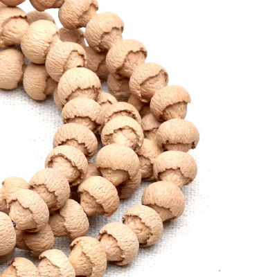 VÒNG CHUỖI 108 HẠT BỒ ĐỀ LIÊN HOA 8mm TỰ NHIÊN VÀ OM MANI PADME HUM TÂY TẠNG