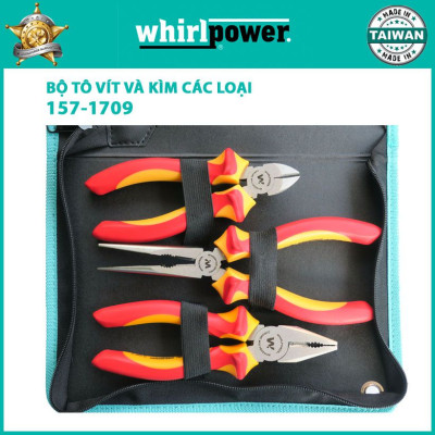 BỘ TÔ VÍT VÀ KÌM CÁC LOẠI WHIRLPOWER 157-1709
