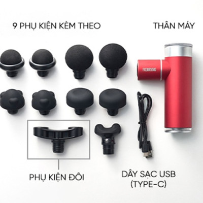 Máy massage cầm tay cao cấp Nhật Bản Fujiiryoki FG3800P