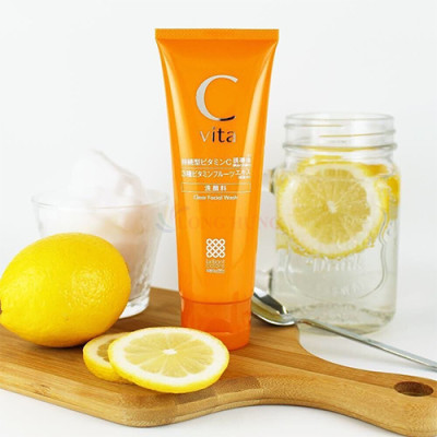 Sữa rửa mặt sáng da Meishoku C Vita Clear Facial Wash (15g) - Hàng chính hãng