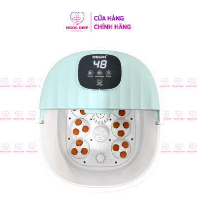 Máy massage chân tự động cao cấp OROMI ORM-KW999 - Máy mát-xa thư giãn có ngăn đựng thảo dược