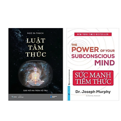 Combo 2 cuốn sách Tư Duy - Kĩ Năng Sống: Sức Mạnh Tiềm Thức (Tái Bản) + Luật Tâm Thức