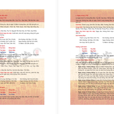 Lịch Trạch Cát Dụng Sự Năm 2025 - Nguyễn Trọng Tuệ