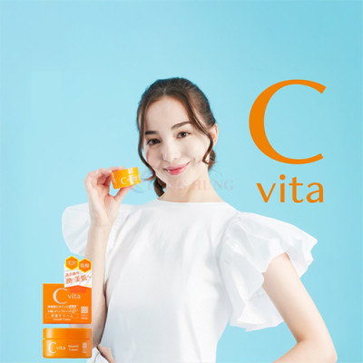Kem dưỡng trắng Meishoku C Vita Smooth Cream (45g) - Hàng chính hãng