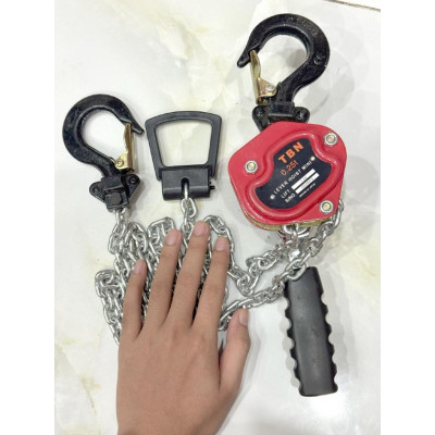 Palang lắc tay TBN MINI | 250kg - 500kg | Pa lăng Cẩu Hàng, Nâng Hạ Cầm Tay Gọn Nhẹ, Tiện Lợi