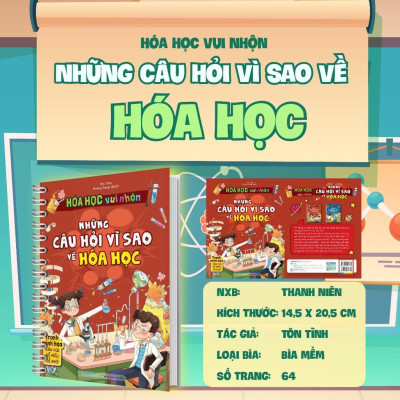 Sách - Hóa Học Vui Nhộn - Những Câu Hỏi Vì Sao Về Hóa Học - Megabook