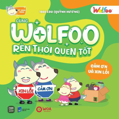 Sách - Wolfoo Rèn Thói Quen Tốt - Combo 6 Cuốn - 1980 Books