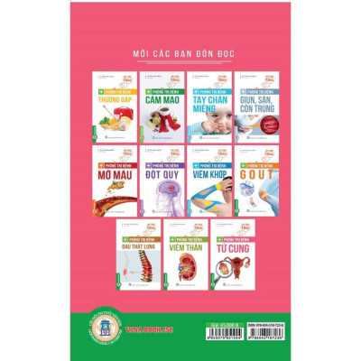 Sách - Phòng Trị Bệnh Tử Cung - Tủ Sách Sức Khỏe Là Vàng - Nguyễn Khắc Khoái - VIETNAMBOOK