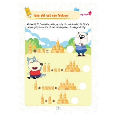 Sách - Wolfoo Khám Phá Toán Học Vui 4 - 1980 Books