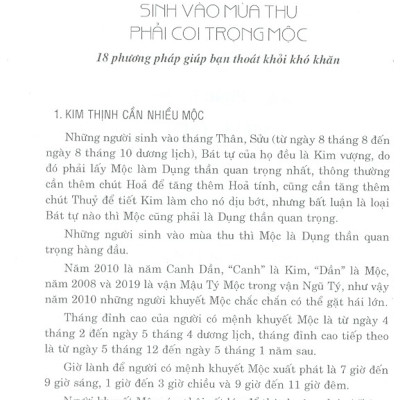 Đổi Vận Cho Người Mệnh Khuyết - Quyển Thu Đông (Tái Bản)