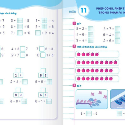 Combo - Sách BÀI TẬP CUỐI TUẦN, Toán 1 - Kết nối Tri thức