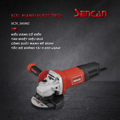 MÁY MÀI GÓC 100MM 850W 220V 541042 SENCAN - HÀNG CHÍNH HÃNG