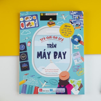Sách - Trò Chơi Cho Trẻ - 30++ Hoạt Động Viết, Vẽ, Tô Màu, Giải Đố - Combo 4 Chủ Đề - Đinh Tị Books