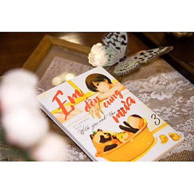 Truyện tranh Em đến cùng mưa full 3 tập + Tặng kèm Lịch phát hành (Chang Book)