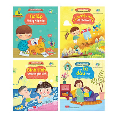Combo Lật Mở Cùng Con (4 Cuốn)