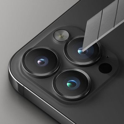 Kính Bảo Vệ Camera UNIQ OPTIX ALUGUARD Cho iPhone 16/ 16 Plus Khung Hợp Kim Nhôm Kính Cường Lực 9H Trong Suốt Hàng Chính Hãng