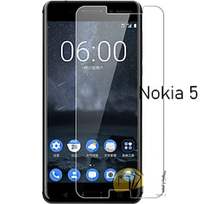 Kính cường lực cho Nokia 2, Nokia 5 2018 trong suốt không full Glass 9H ( hàng chính hãng)