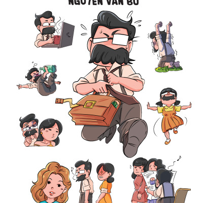 Combo Gia Đình Dzăn Hóa và Tí Đù: Gia Đình Dzăn Hóa Nơi Tình Yêu Bắt Đầu Bất Ổn + Tí Đù Dân Chơi Xóm