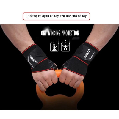 Băng Cuốn Đai Quấn Bảo Vệ Cổ Tay Aolikes 1540, Hỗ Trợ Tập Gym, Hỗ Trợ Tập Luyện Thể Thao