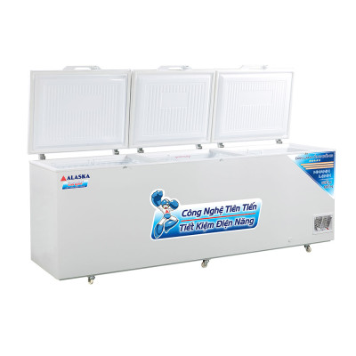 TỦ ĐÔNG 3 CÁNH ALASKA 1100/742 LÍT HB-1100C ĐỒNG (HÀNG CHÍNH HÃNG) (CHỈ GIAO HCM)
