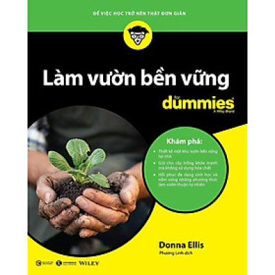 Sách - Làm Vườn Bền Vững For Dummies - Thái Hà Books