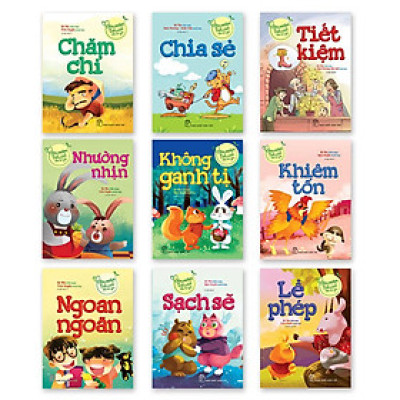 Combo Gieo Mầm Tính Cách Cho Bé Yêu (Bộ 9 Cuốn) - TRE