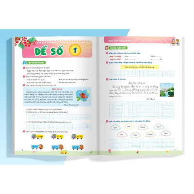 Sách - Phiếu Ôn Hè Tiếng Việt Lớp 1 - Megabook