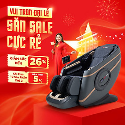 Ghế Massage Lifesport LS-339, Ghế Massage Gồm 20 Bài Massage 5 Kỹ Thuật Massage Điều Luyện, Điều Khiển Bằng Giọng Nói