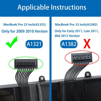 Pin Tương Thích Cho Macbook Pro 15 Inch A1286 ( 2011-2012 ) TEEEMO PC Hàng Nhập Khẩu New Seal