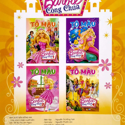 Tô Màu Barbie Công Chúa - Tập 4