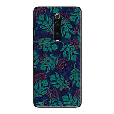 Ốp Lưng in cho Xiaomi Redmi K20 Mẫu Hoa Văn Lá - Hàng Chính Hãng
