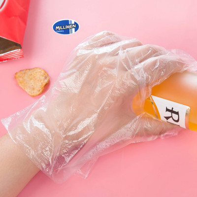 Combo 100 Găng tay nilon dùng 1 lần tiện lợi Milliken NL-3132