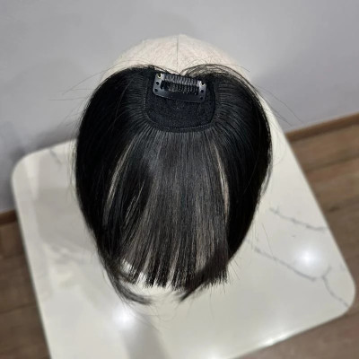 Mái Hime mái thưa tóc thậ.t nữ (không có tóc phía sau) - Tóc Giả Vân Anh