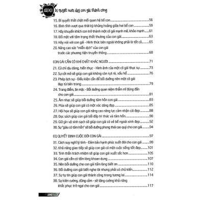 Sách - 100 Bí Quyết Nuôi Dạy Con Gái Thành Công