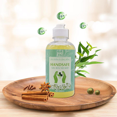 GEL RỬA TAY KHÔ SÁT KHUẨN HANDSAFE