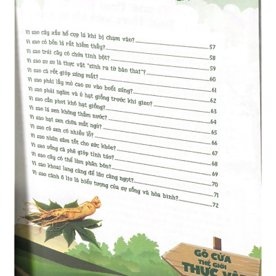 10 Vạn Câu Hỏi Vì Sao? Gõ Cửa Thế Giới Thực Vật - Vanlangbooks