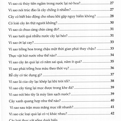 10 Vạn Câu Hỏi Vì Sao? - Thực Vật (Tái Bản)