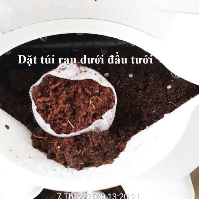 10 tầng Module Trồng Cây Ban Công Cao Cấp dạng Đứng Vertical Có Tưới Nhỏ Giọt Bán tự động (kèm 1 khay nước+ bộ tưới) dành cho ban công KHÔNG có vòi cấp nước nhập khẩu Bồ Đào Nha