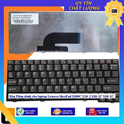 Bàn Phím dùng cho laptop Lenovo IdeaPad S100C S10-2 S10-2C S10-3C  - MÀU TRẮNG - Hàng Nhập Khẩu New Seal
