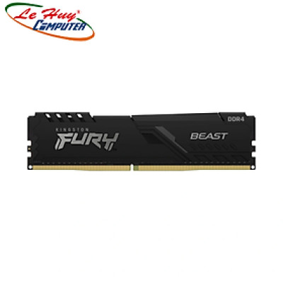 Ram máy tính Kingston Fury Beast Black 16GB 3200MHz DDR4 (KF432C16BB1/16) - Hàng Chính Hãng