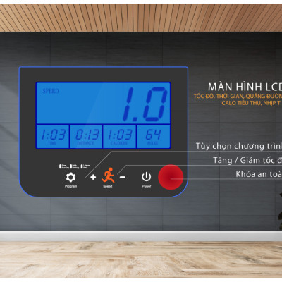 |GIÁ SỐC| Máy Chạy Bộ GINTELL - XQIAO Chính Hãng | 1 Năm Bảo Hành Chính Hãng