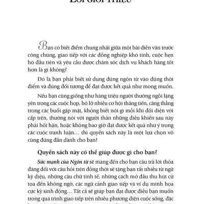 Sức Mạnh Của Ngôn Từ - Words That Win