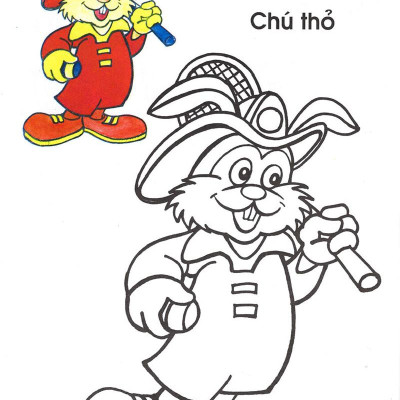 Bé Tập Tô Màu - Các Loại Thú