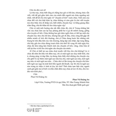 Sách - Tuyển Chọn Những Bức Thư UPU Đạt Giải Quốc Gia Và Quốc Tế - Khang Việt Book