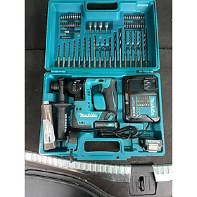 MÁY KHOAN ĐỘNG LỰC 14MM DÙNG PIN 12V MAKITA HR140DSAE1 (01 ĐẾ SẠC NHANH 02 PIN 2.0AH) - HÀNG CHÍNH HÃNG