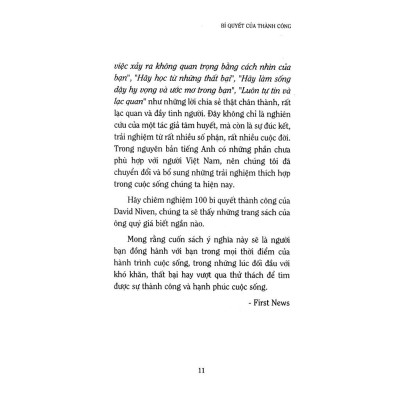 Bí Quyết Của Thành Công (Khổ Nhỏ) - Bản Quyền