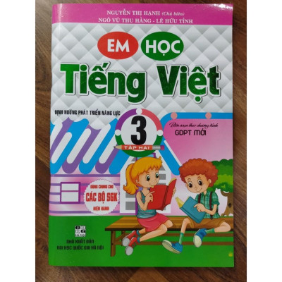 Sách - Combo Em Học Tiếng Việt 3 ( Tập 1 + 2 )