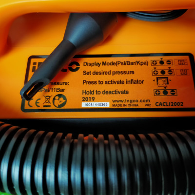 MÁY NÉN KHÍ DÙNG PIN 20V INGCO CACLI2002 - HÀNG CHÍNH HÃNG